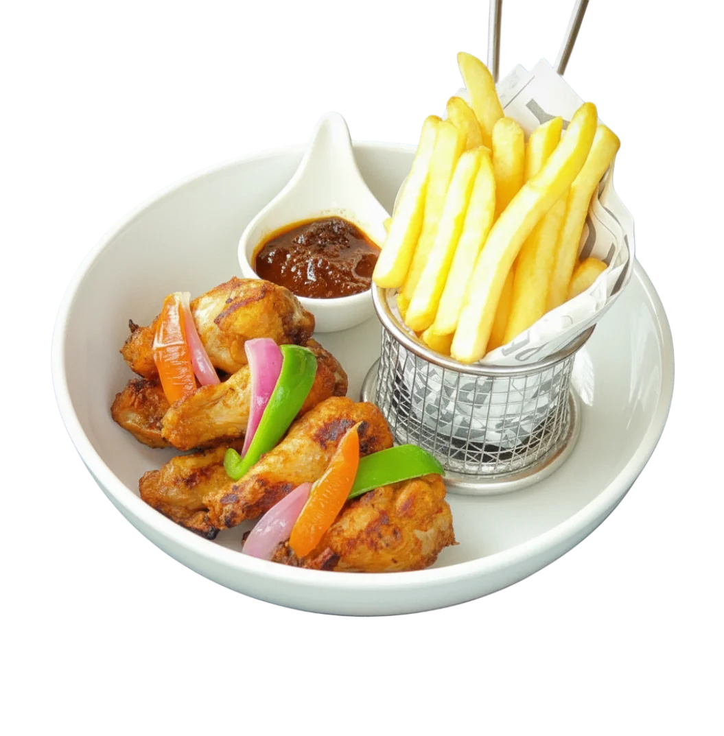 Honey Glazed Chicken Wings (8pcs)